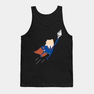 Ethereum man to the moon Tank Top